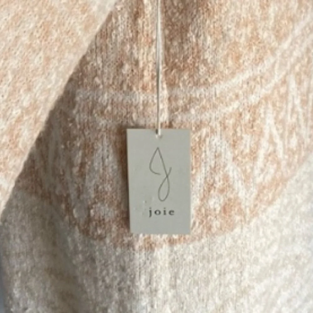 SOLD!!!  Joie Cream & Beige Nordic Long Cardigan Duster - Picture 9 of 9